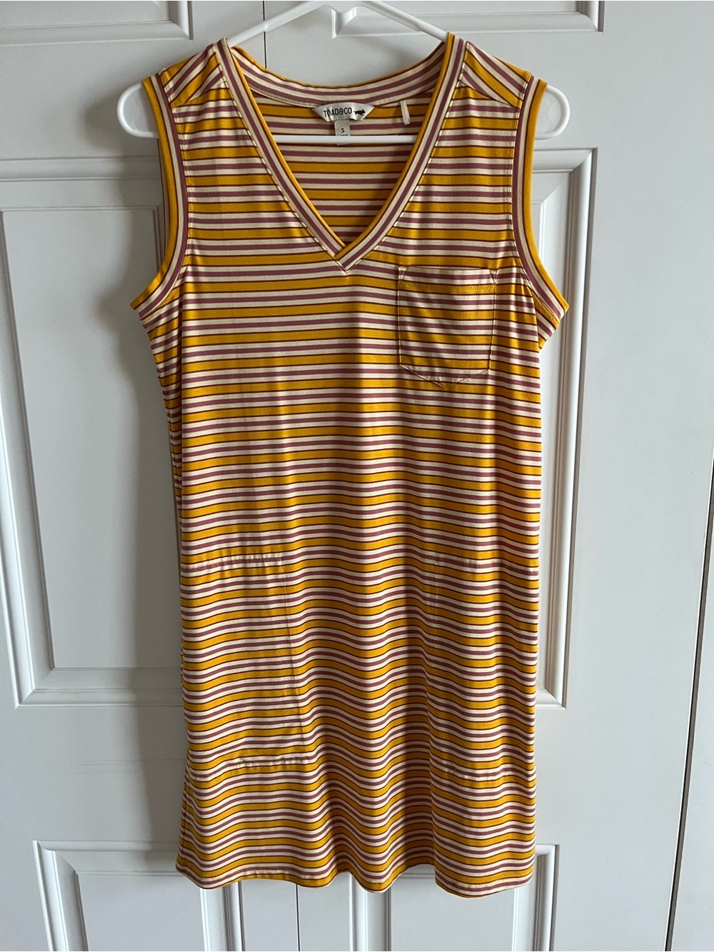 Toad & Co tank dress size S